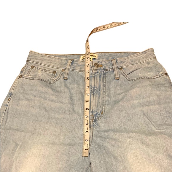 Madewell The Curvy Perfect Vintage Jean Light Wash Size 30 - Picture 10 of 12